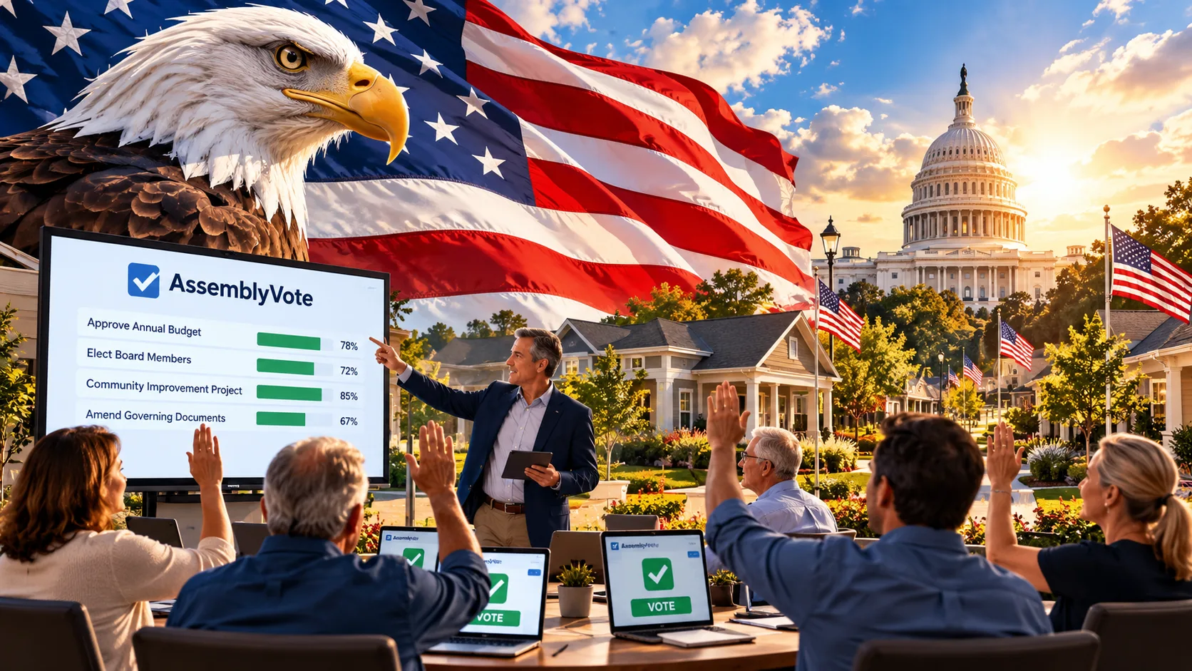 How AssemblyVote Helps Modernize HOA Meetings and Electronic Voting in America