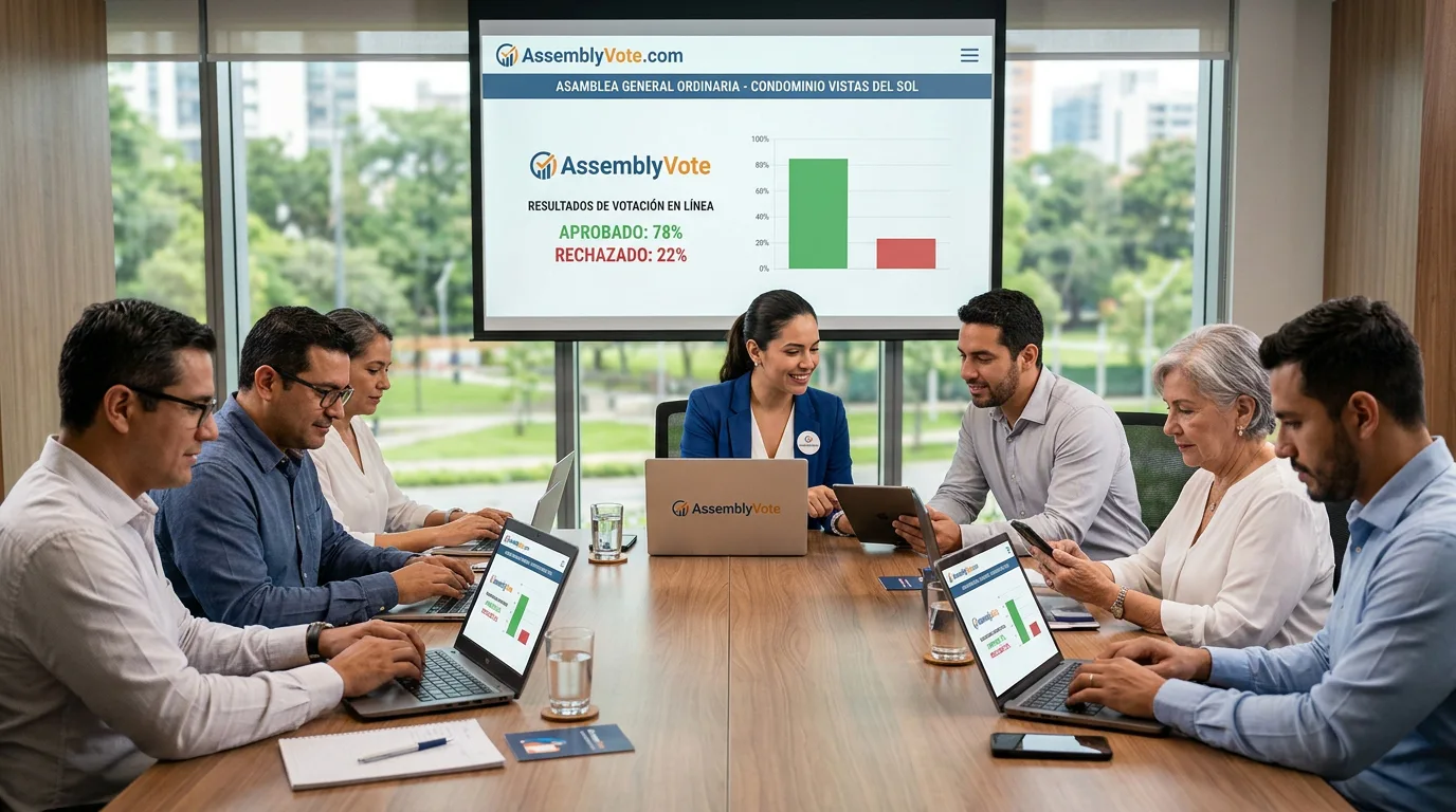 La Guía Definitiva de Votación en Línea para Asambleas de Condominios y Juntas Directivas