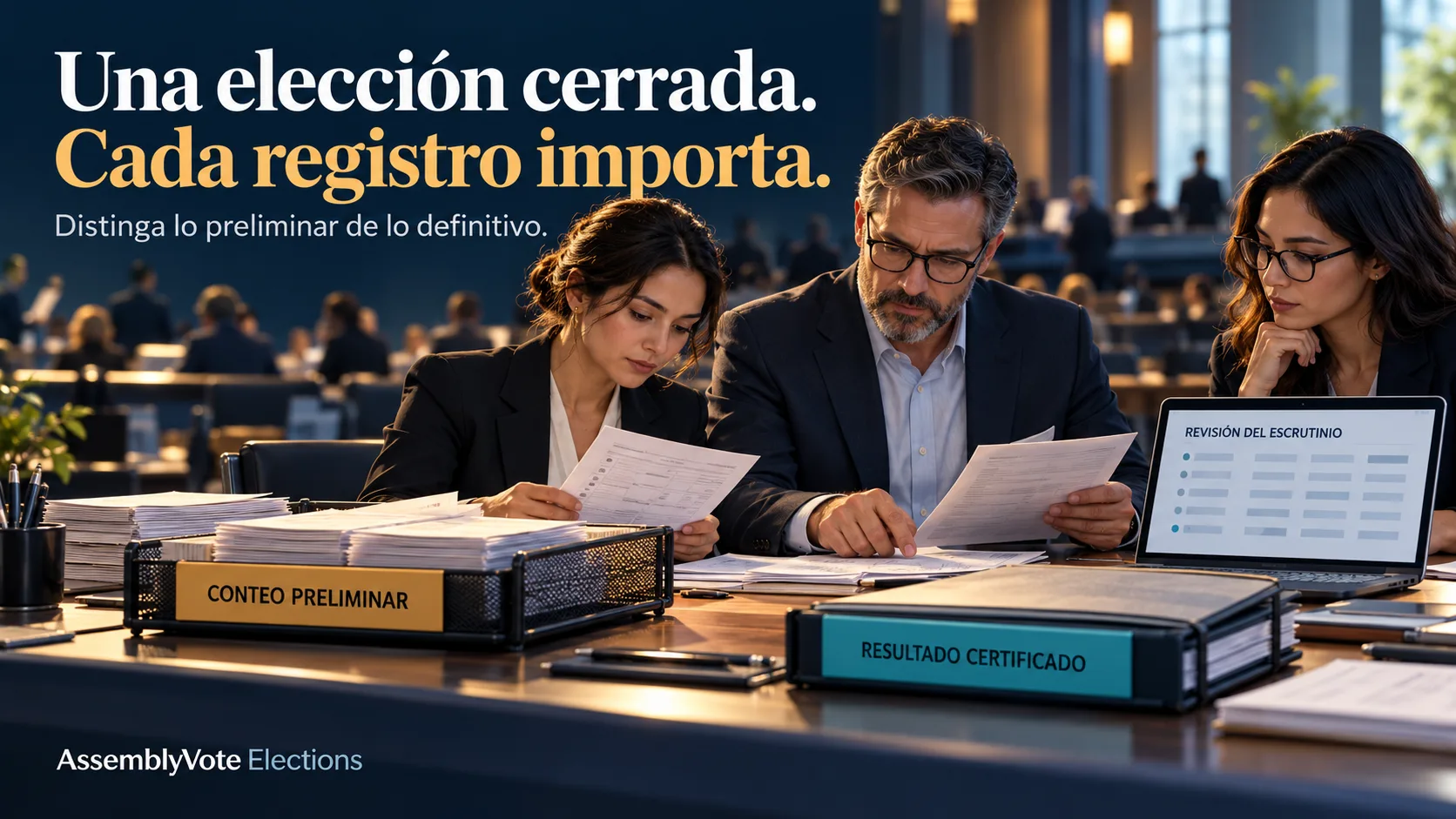 P&G y una elección extremadamente cerrada: por qué conviene distinguir resultados preliminares y definitivos