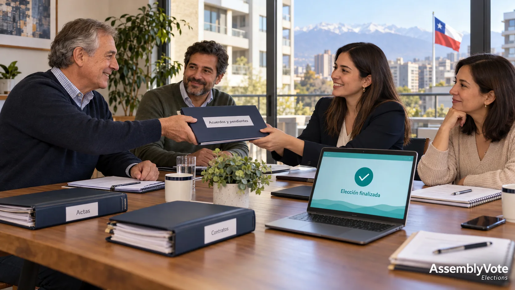 Votaciones electrónicas en Chile: cómo renovar el comité de administración sin perder la memoria del condominio